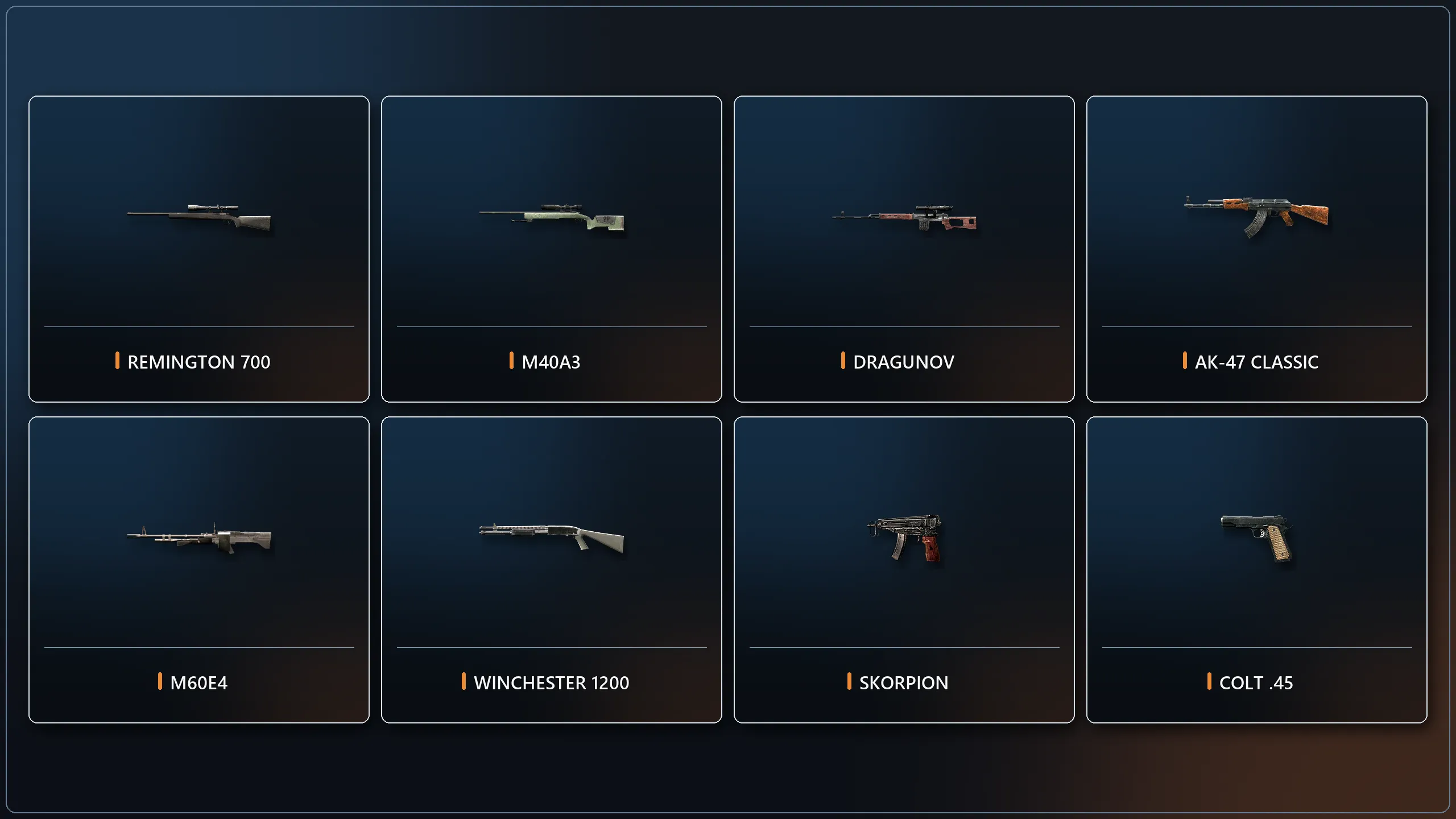 A showcase of the weapons included in the CoD Xe IW4 Fastfiles pack